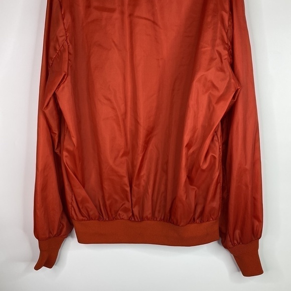 Vintage Field And Stream Orange Pullover Windbreaker Jacket Small 70s - Picture 6 of 10